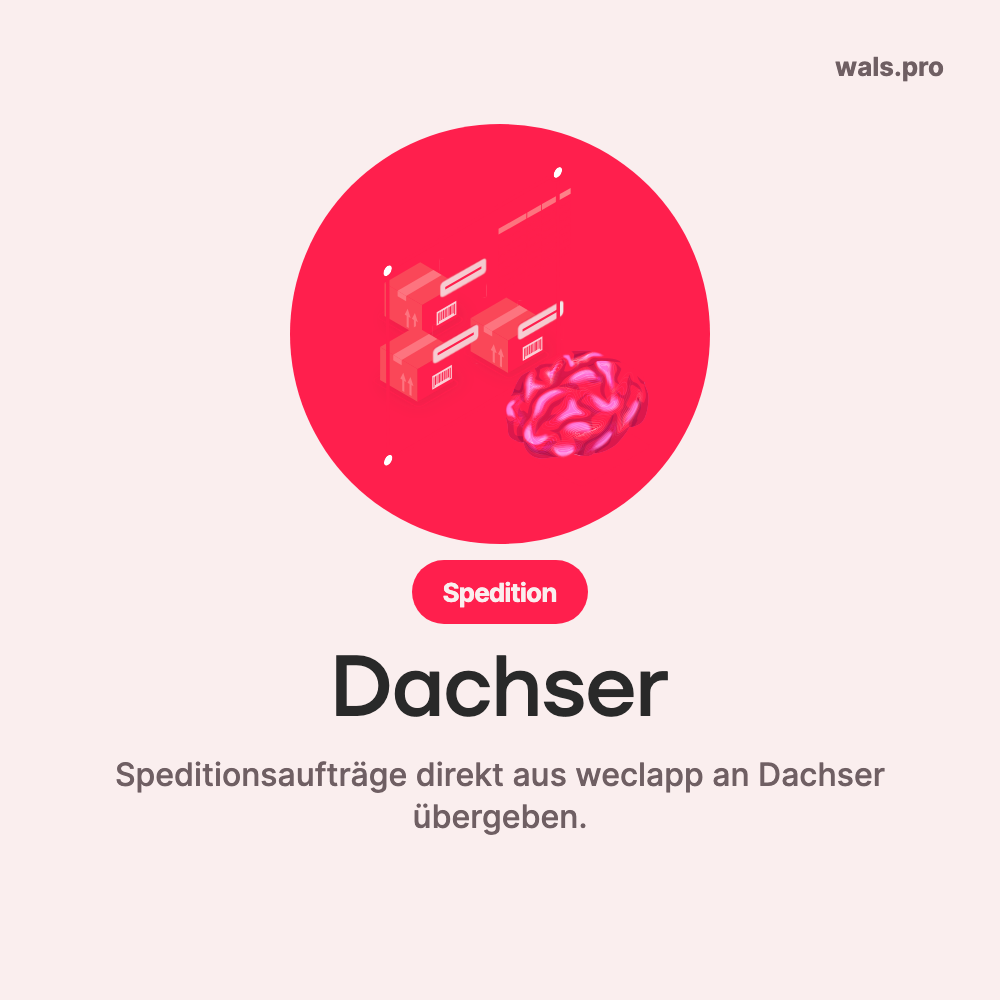 Dachser mit Fulfillment 4 weclapp