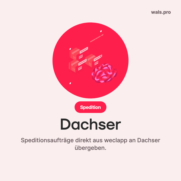 Dachser mit Fulfillment 4 weclapp
