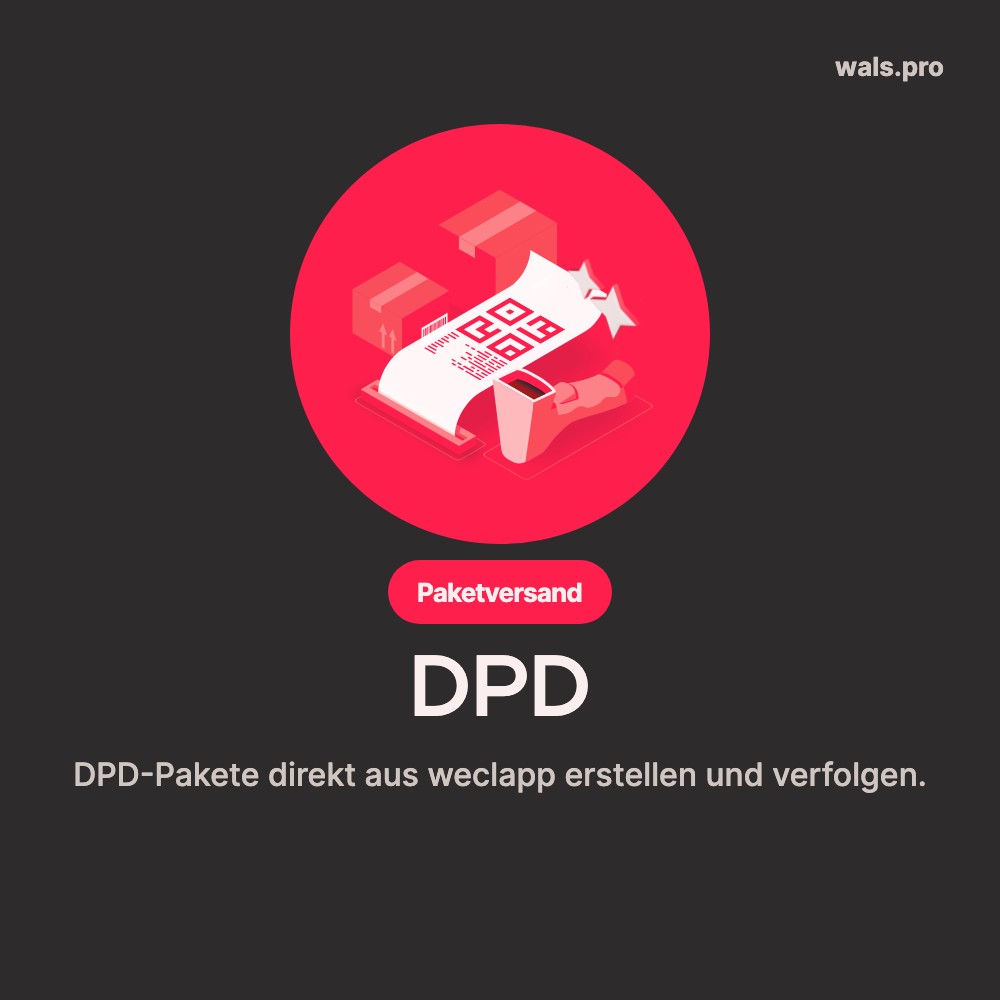DPD mit Fulfillment 4 weclapp