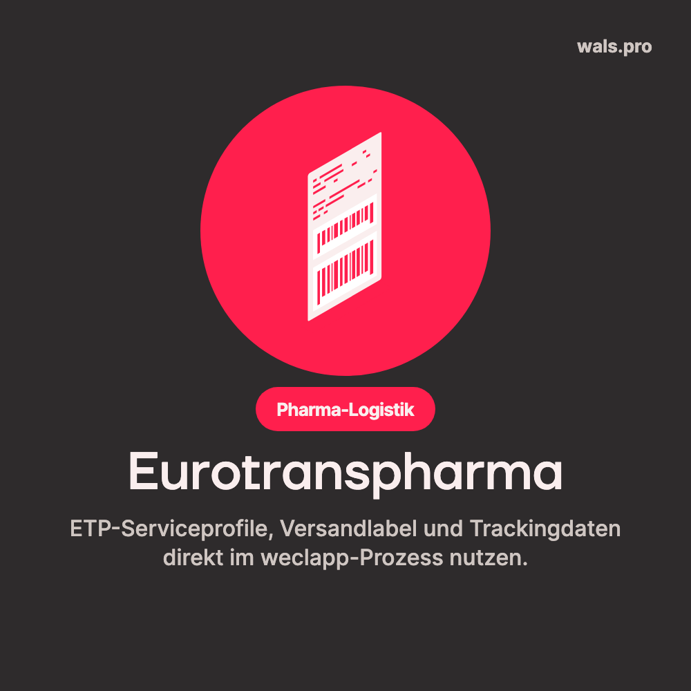 Eurotranspharma mit Fulfillment 4 weclapp