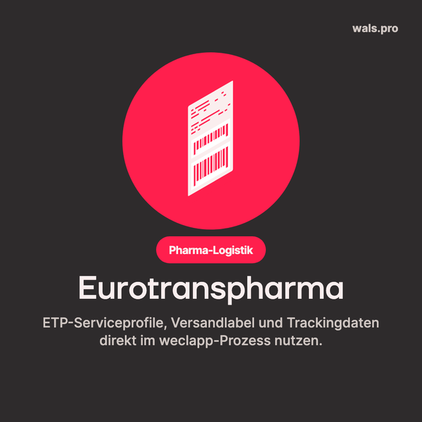 Eurotranspharma mit Fulfillment 4 weclapp