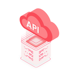 API-Wolke als Symbol für den automatischen Bestelleingang