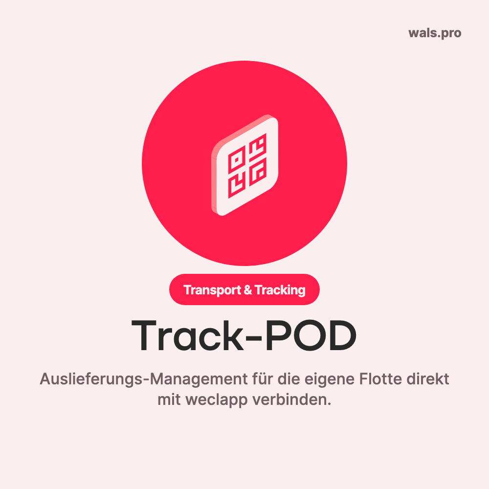 Track-POD mit Fulfillment 4 weclapp